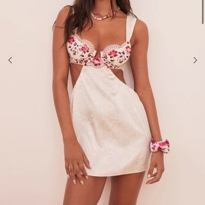 For love and lemons for Victoria’s Secret festival rose dress